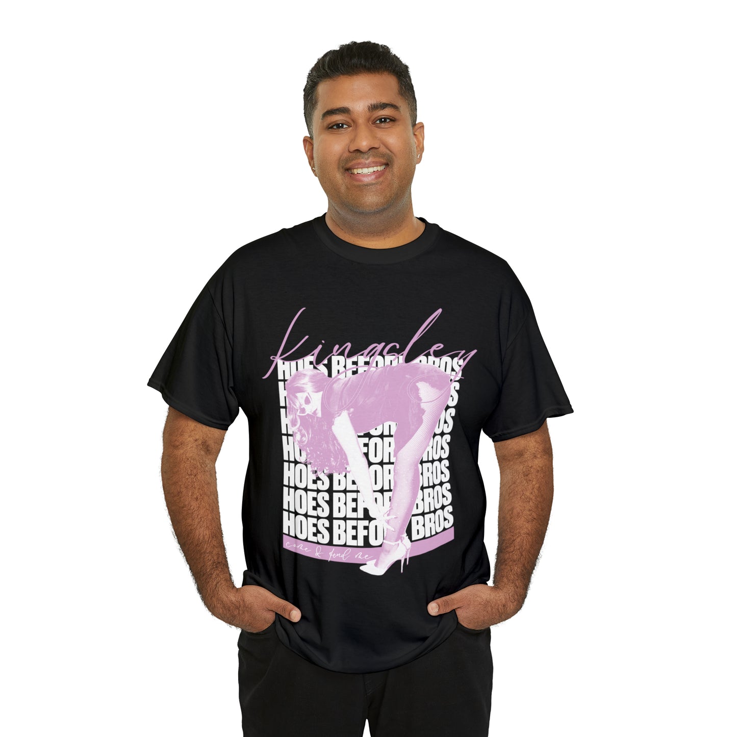 Hoes Before Bros, Unisex Heavy Cotton Tee
