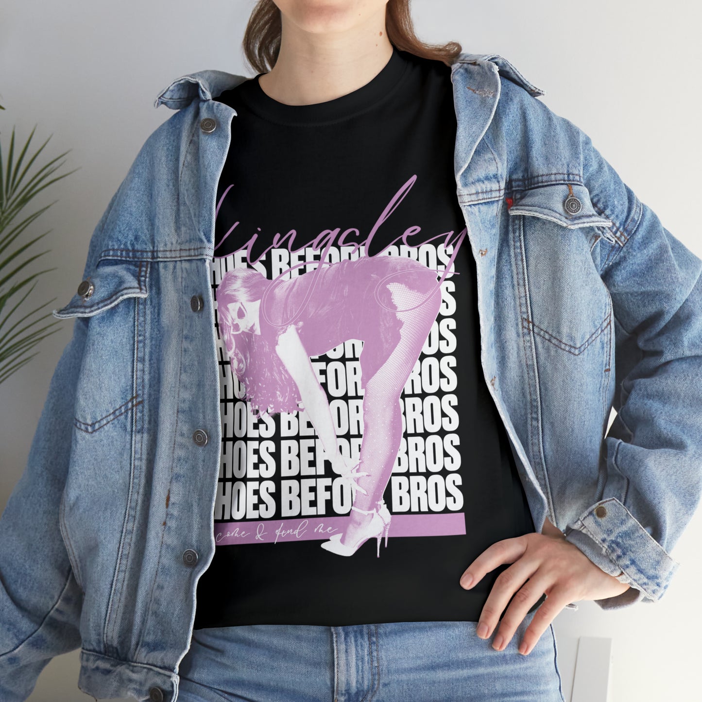Hoes Before Bros, Unisex Heavy Cotton Tee