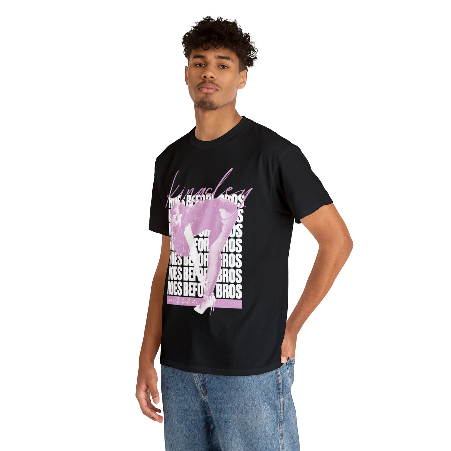 Hoes Before Bros, Unisex Heavy Cotton Tee