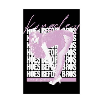 Hoes Before Bros, Matte Vertical Posters