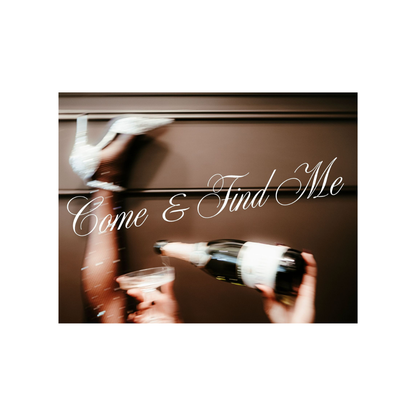 Come & Find Me - Postcard
