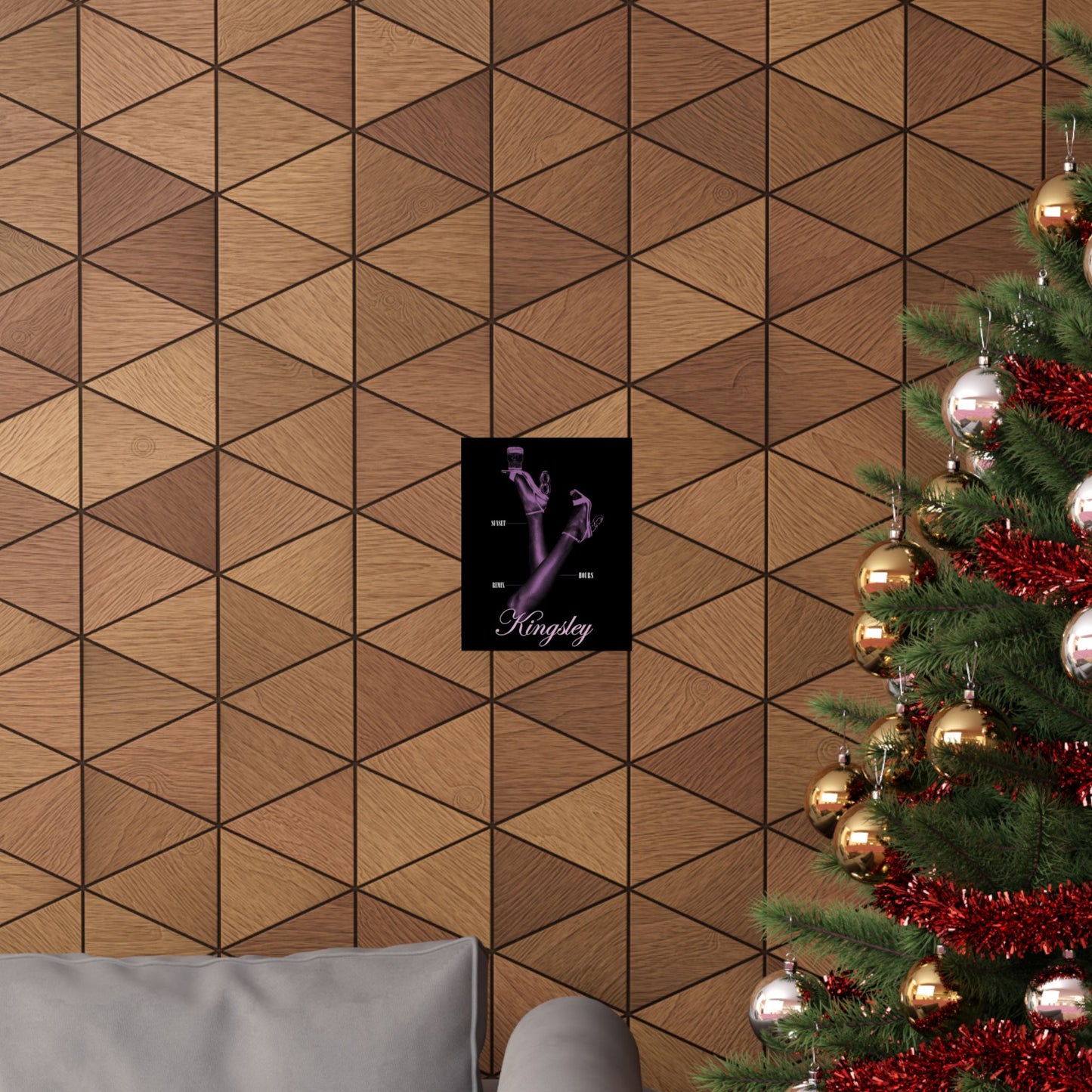 Sunset Hours [2 Points Remix], Single Artwork - Matte Poster