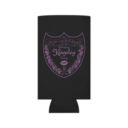 Kingsley's Slogan 'Music That Sounds Like The First Sip of Champagne' Vintage Label – Koozie